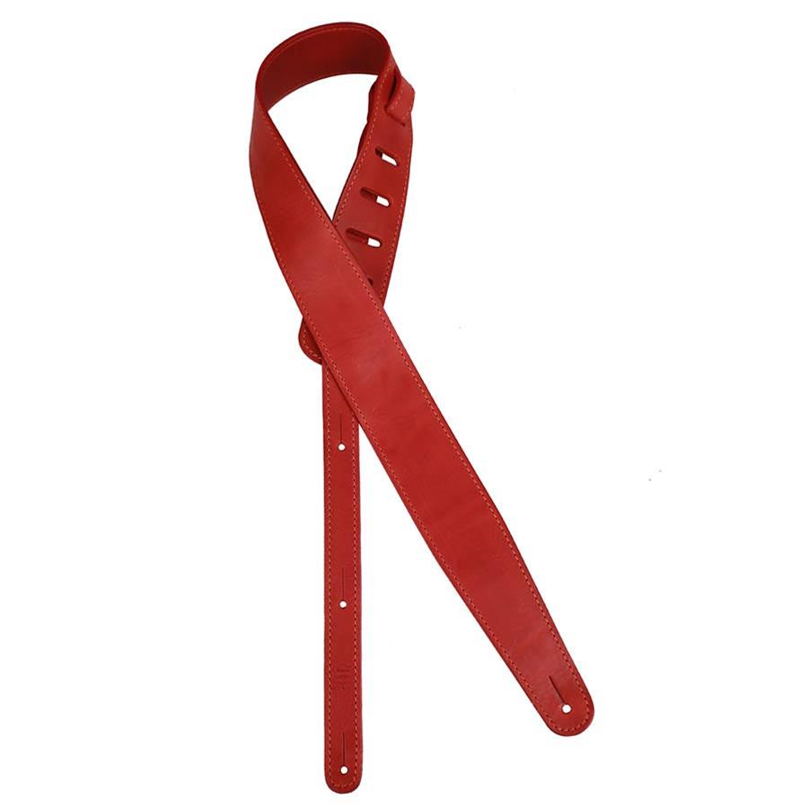 Tracolla Gaucho Chitarra Pelle Rosso Gst-951-Rd