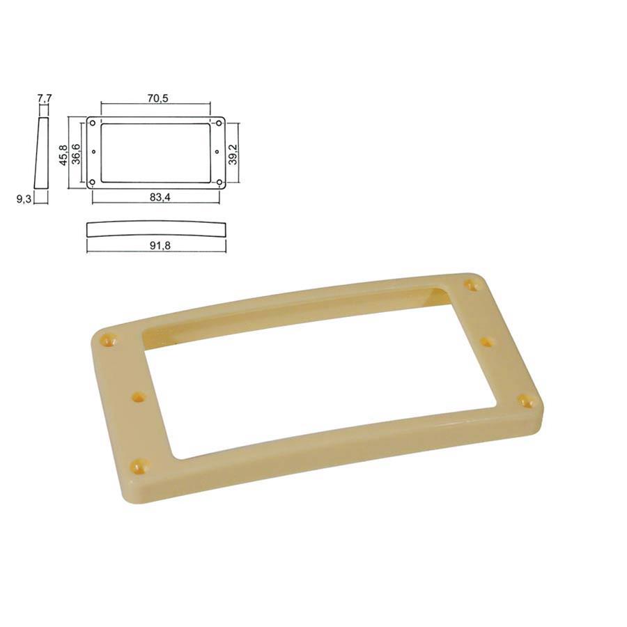 BOSTON HPR-08-TCR mascherina copripickup humbucker hpr-08-tcr boston hpr-08-tcr