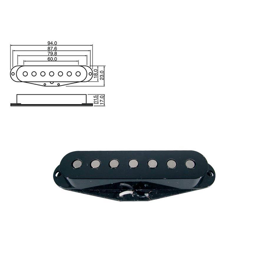 BOSTON PU-19-BK pickup