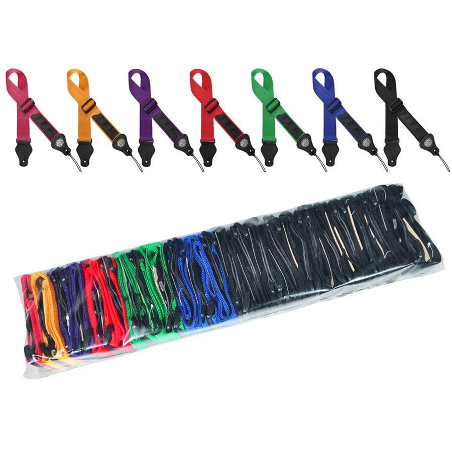 BOSTON GST-55-RD tracolla chitarra nylon rosso
