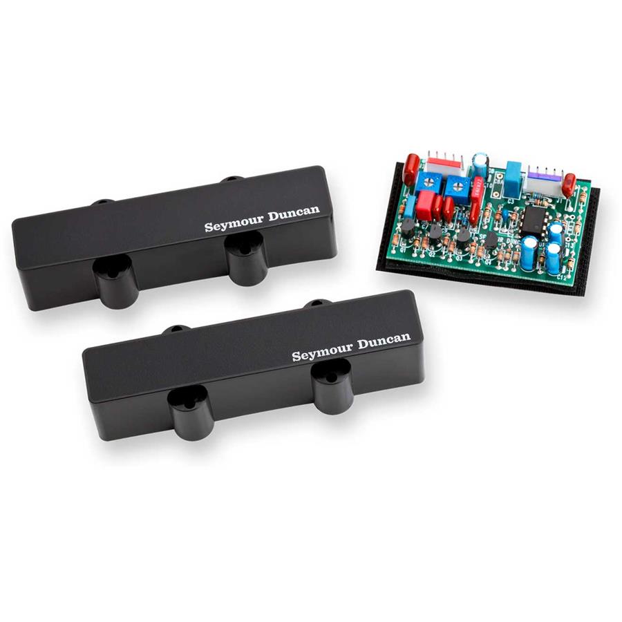SEYMOUR DUNCAN AJB2ASB 4/5Strg set w/STC2ASB