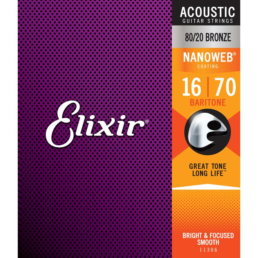 ELIXIR MUTA 11306 Acoustic 80/20 Bronze NANOWEB