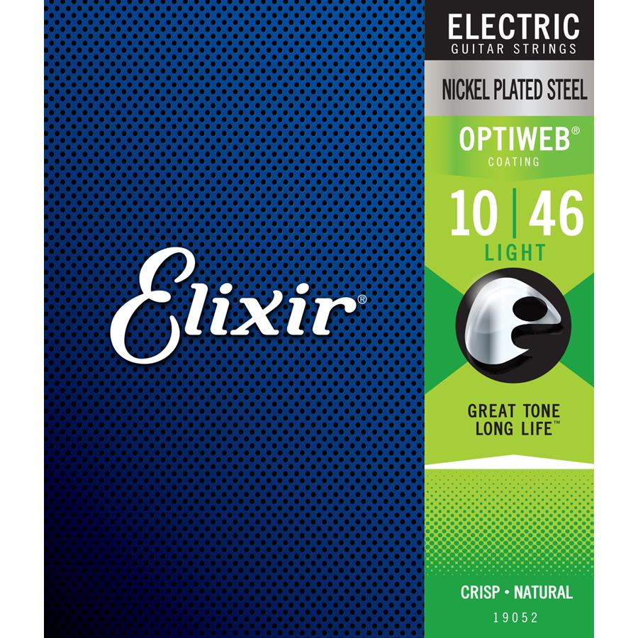 CORDE ELIXIR 19052 Electric Nickel Plated Steel OPTIWEB