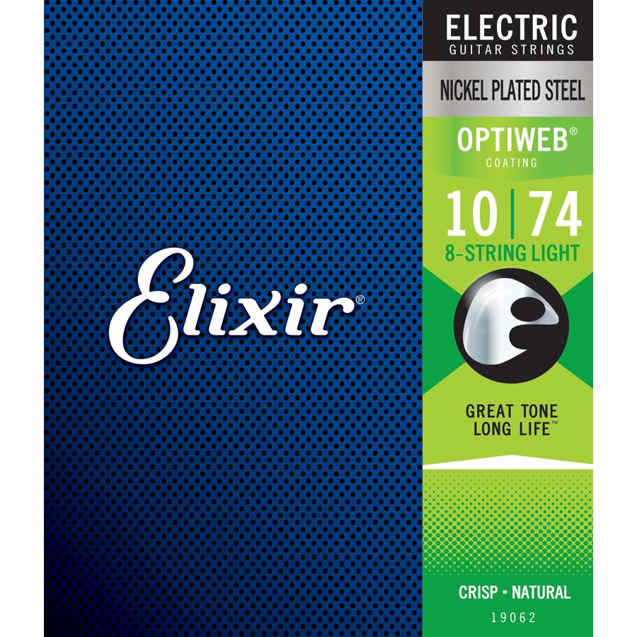 CORDE ELIXIR 19062 Electric Nickel Plated Steel OPTIWEB