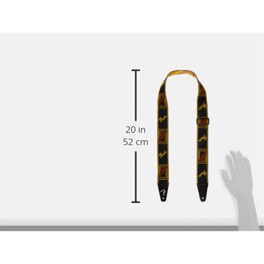 FENDER WEIGHLESS MONOGRAM STRAP