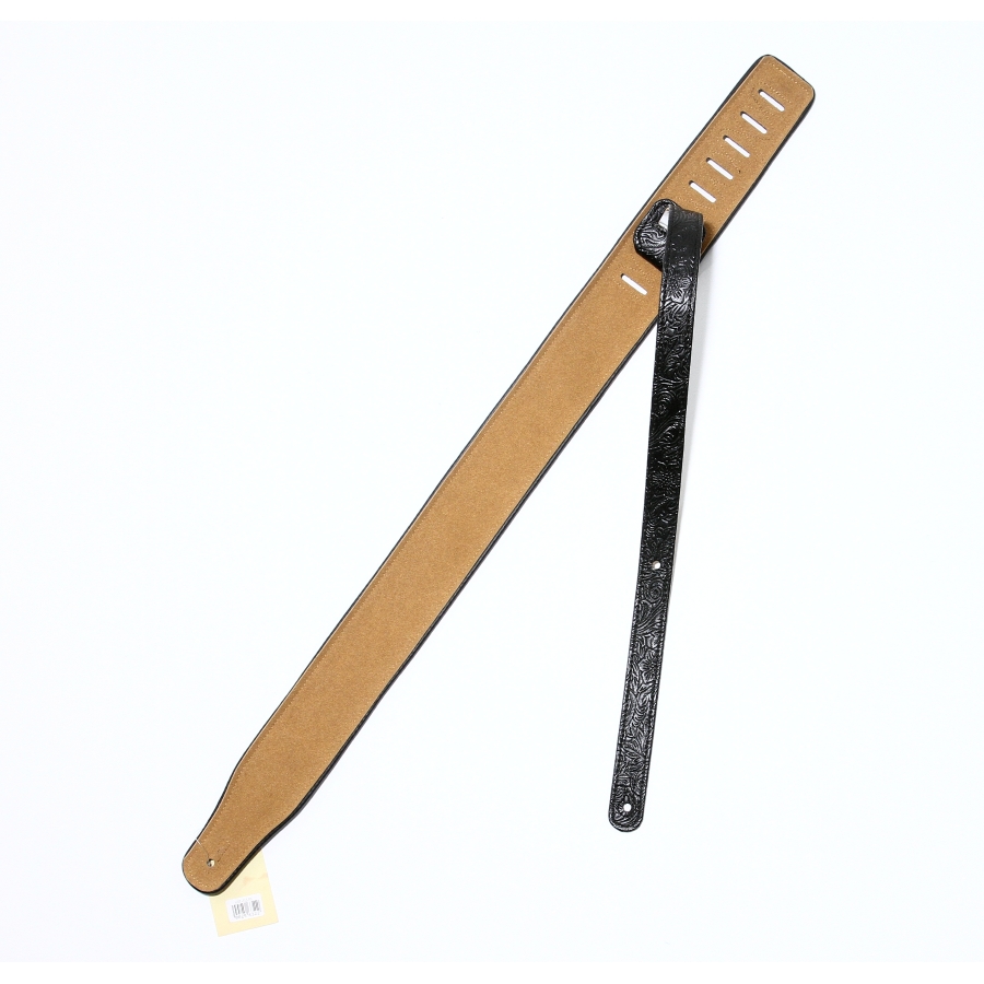 Tracolla Gaucho Chitarra Pelle Con Imbottitura Gst-312-Bk