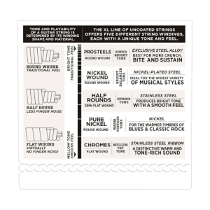 D'Addario ECB81-5 045/130 xl chromes flat wound