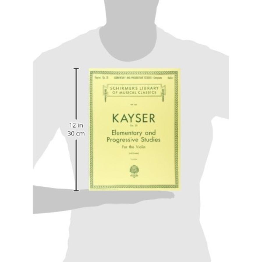 Heinrich Ernst Kayser 36 Elementary & Progressive Studies, Op. 20
