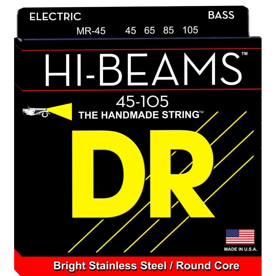 Muta Basso 4 Corde Dr Hi-Beam Mr45 45-105