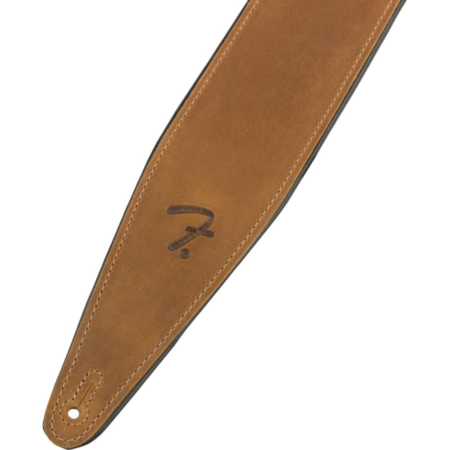 Tracolla Fender Right Height Leather Strap Cognac