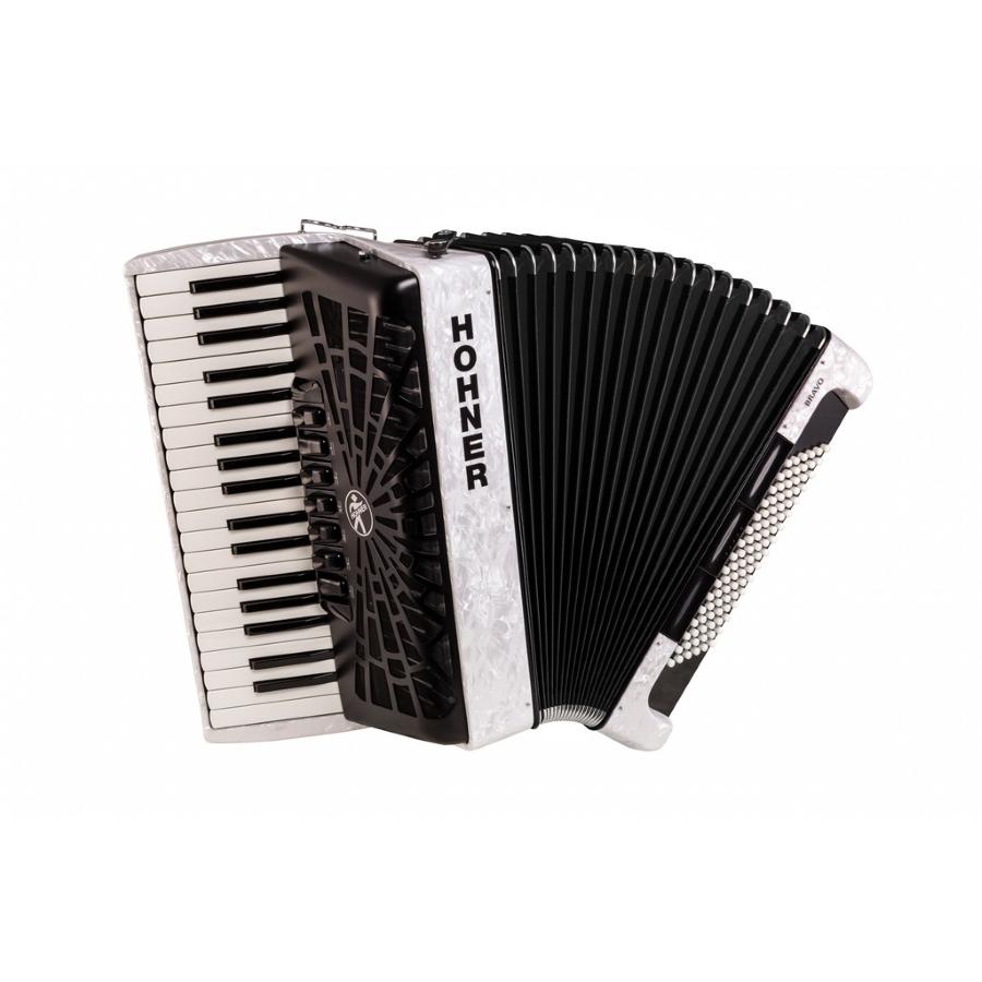 HOHNER Bravo III 96 Bianco A16712 Silentkey
