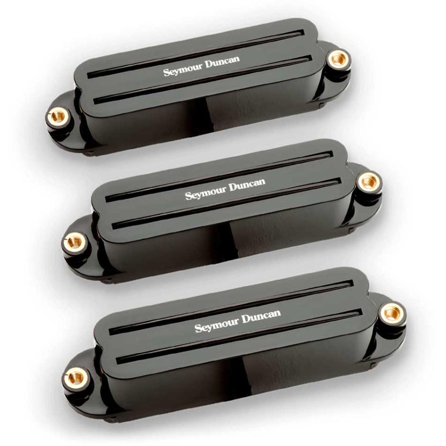 SEYMOUR DUNCAN Set Hot Rails Strat Black
