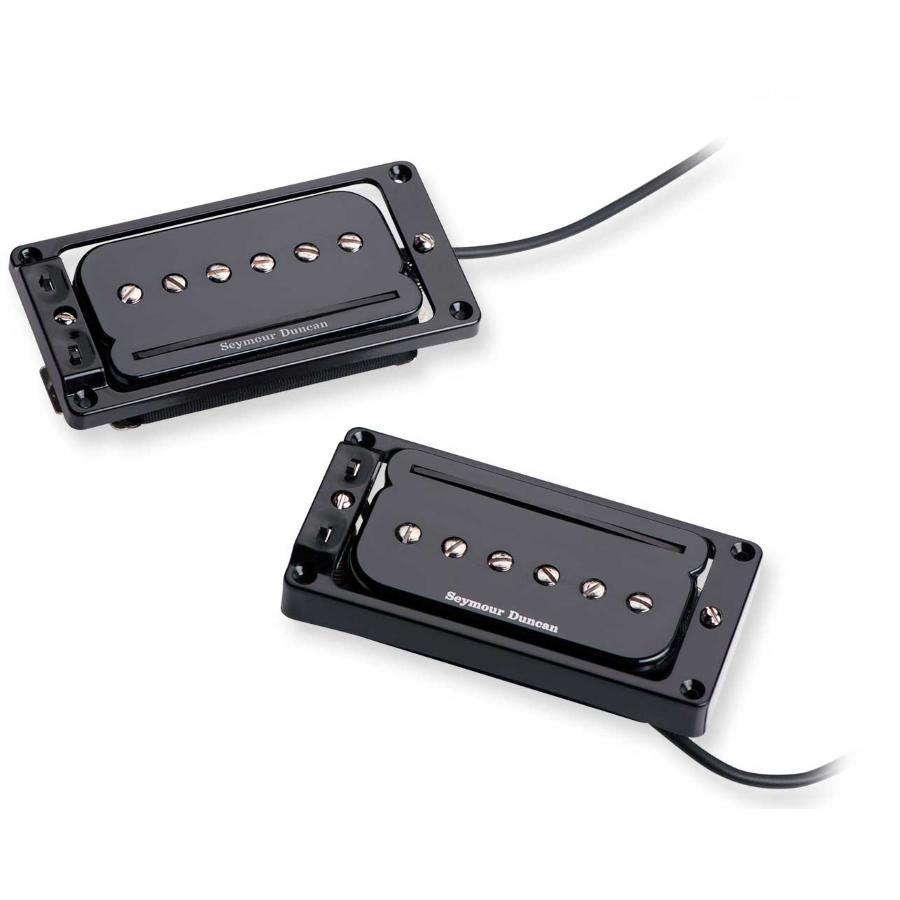 SEYMOUR DUNCAN PRails w/Flat Triple Shot Set blk