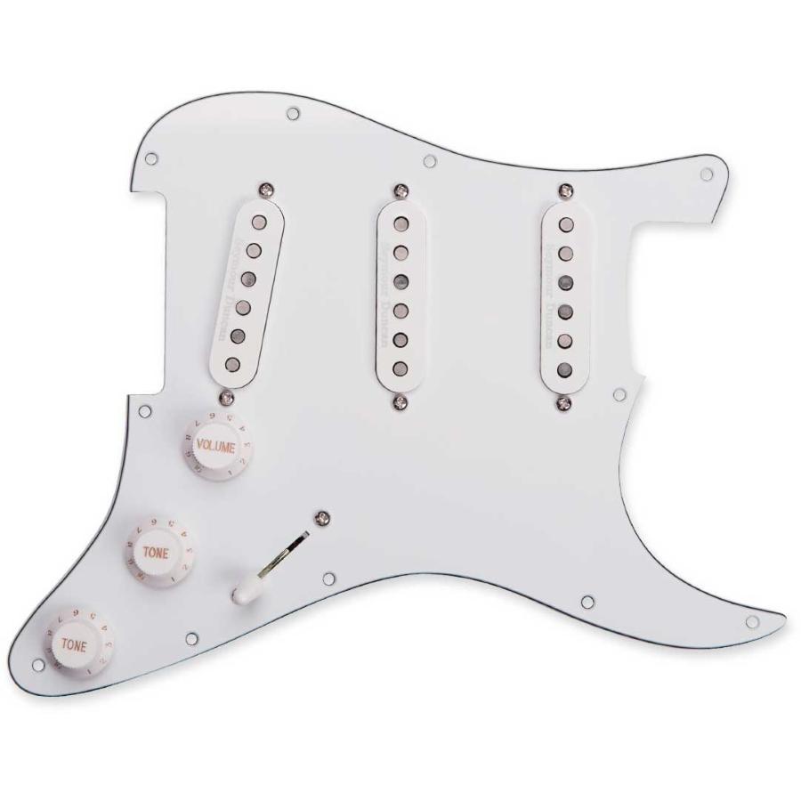 SEYMOUR DUNCAN Pickguard Assy CA 50s Set Wht