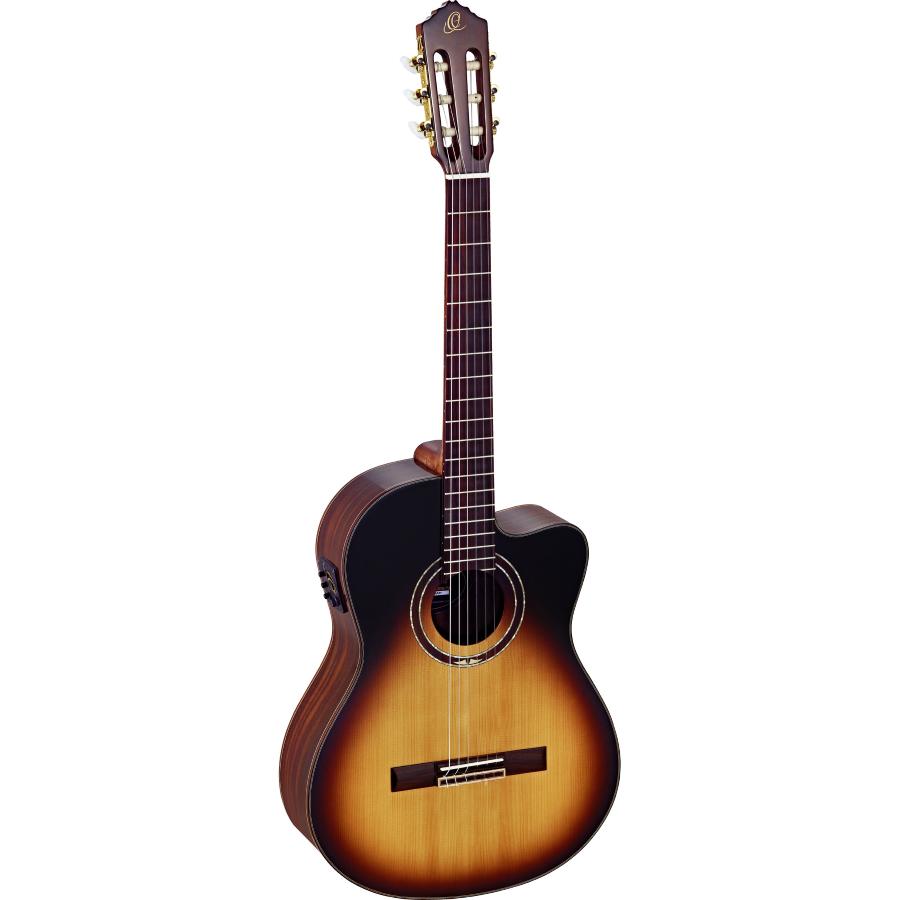 ORTEGA RCE158SN-TSB chitarra elettroacustica corde nylon
