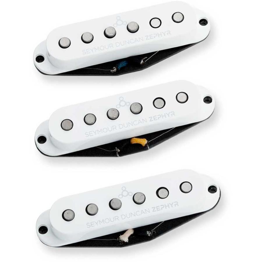 SEYMOUR DUNCAN ZSL1s Zephyr Silver Strat Set Wht