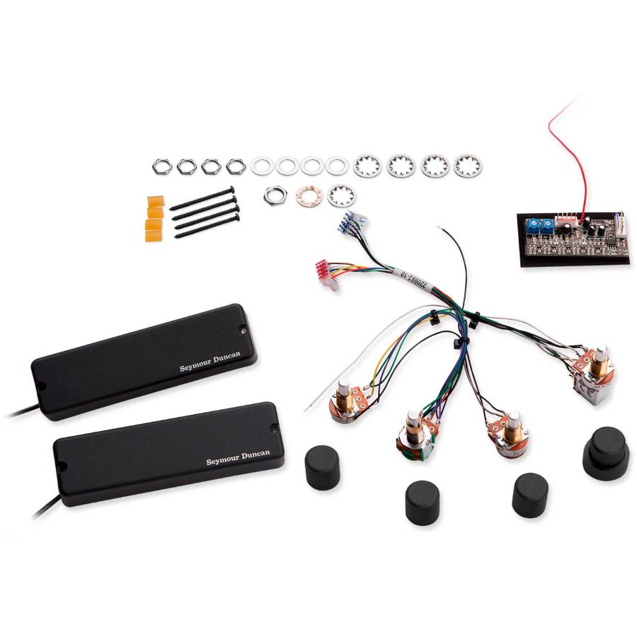 SEYMOUR DUNCAN ASB3ASB 6Str Soapbars w/STC3ASB