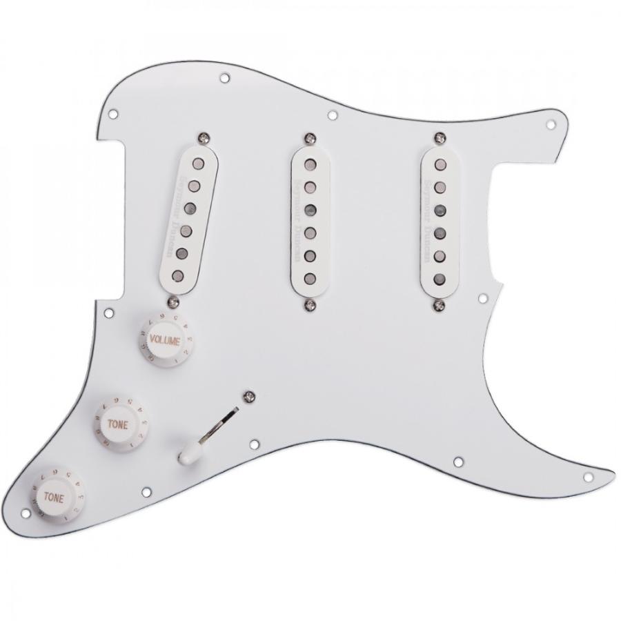 SEYMOUR DUNCAN Pickgrd Assy Classic White