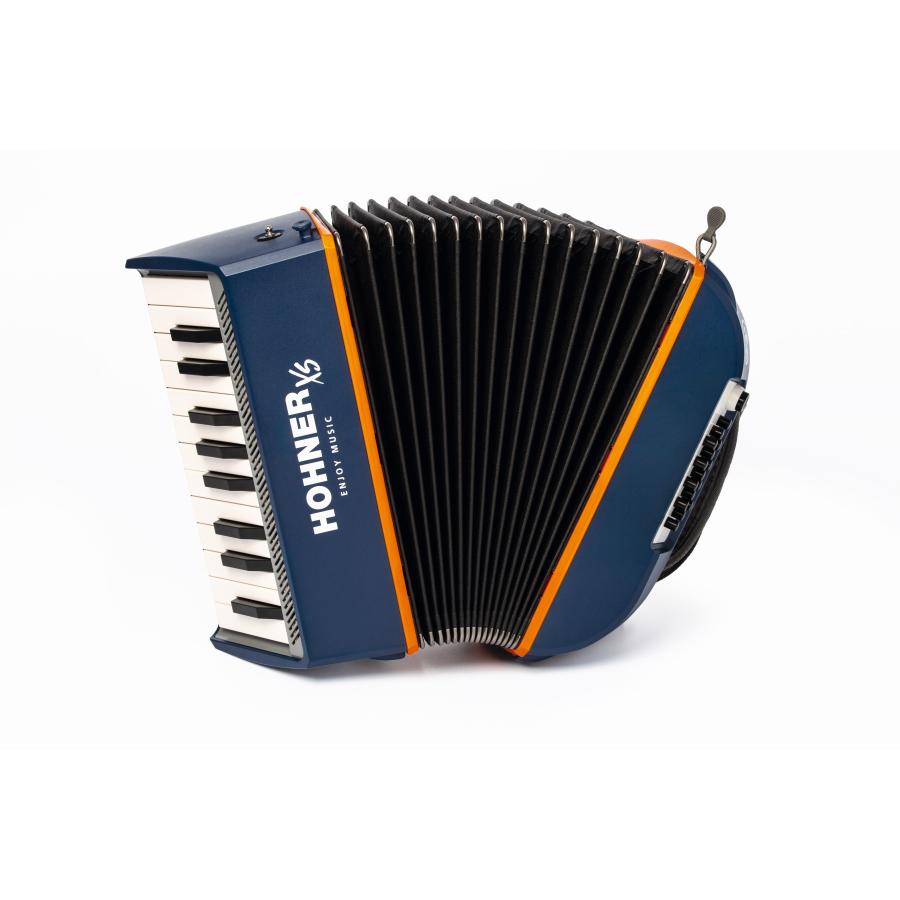 HOHNER Fisarmonica XS Bambini Blu/Orange W. Gigbag