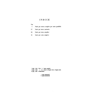 Renzo Silvestri Le Scale Per Pianoforte Vol. I