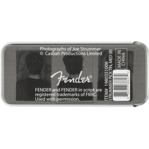 FENDER joe strummer pick tin medium plettro