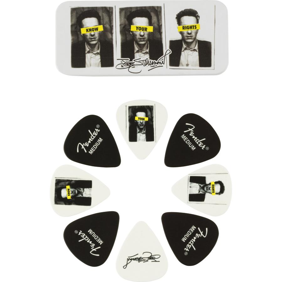 FENDER joe strummer pick tin medium plettro