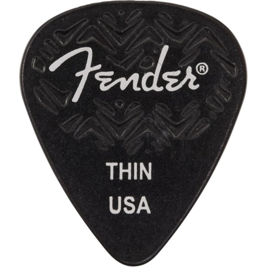 FENDER 351 shape black thin plettro