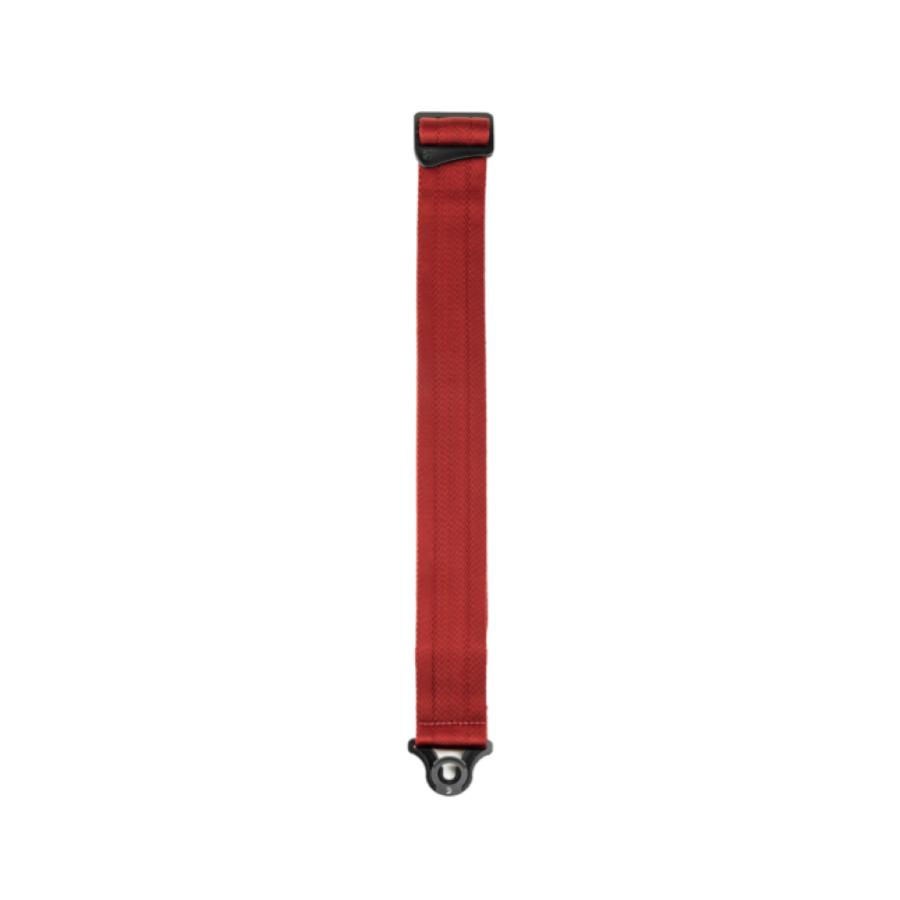 D'Addario Auto Lock Guitar Strap Blood Red 50BAL11
