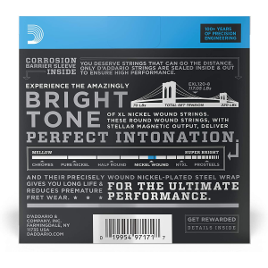 D'Addario EXL120-8 super light nickel wound