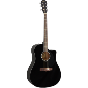 FENDER CD-60SCE Dreadnought CD-60SCE Dread, Black WN