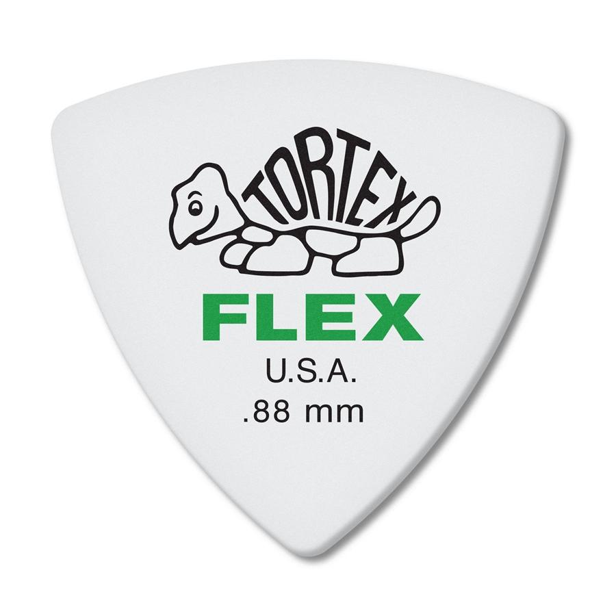 DUNLOP 456p 0.88 tortex flex triangle 0.88 plettro