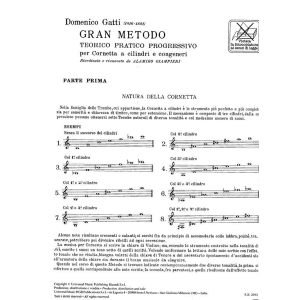 Domenico Gatti Gran Metodo Teorico Pratico Progressivo - Parte I