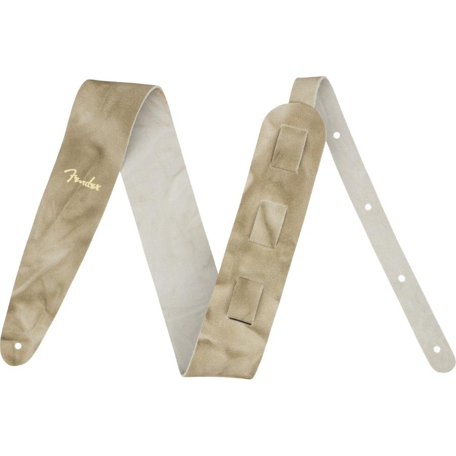 Tracolla Fender Tie Dye Leather Strap Natural