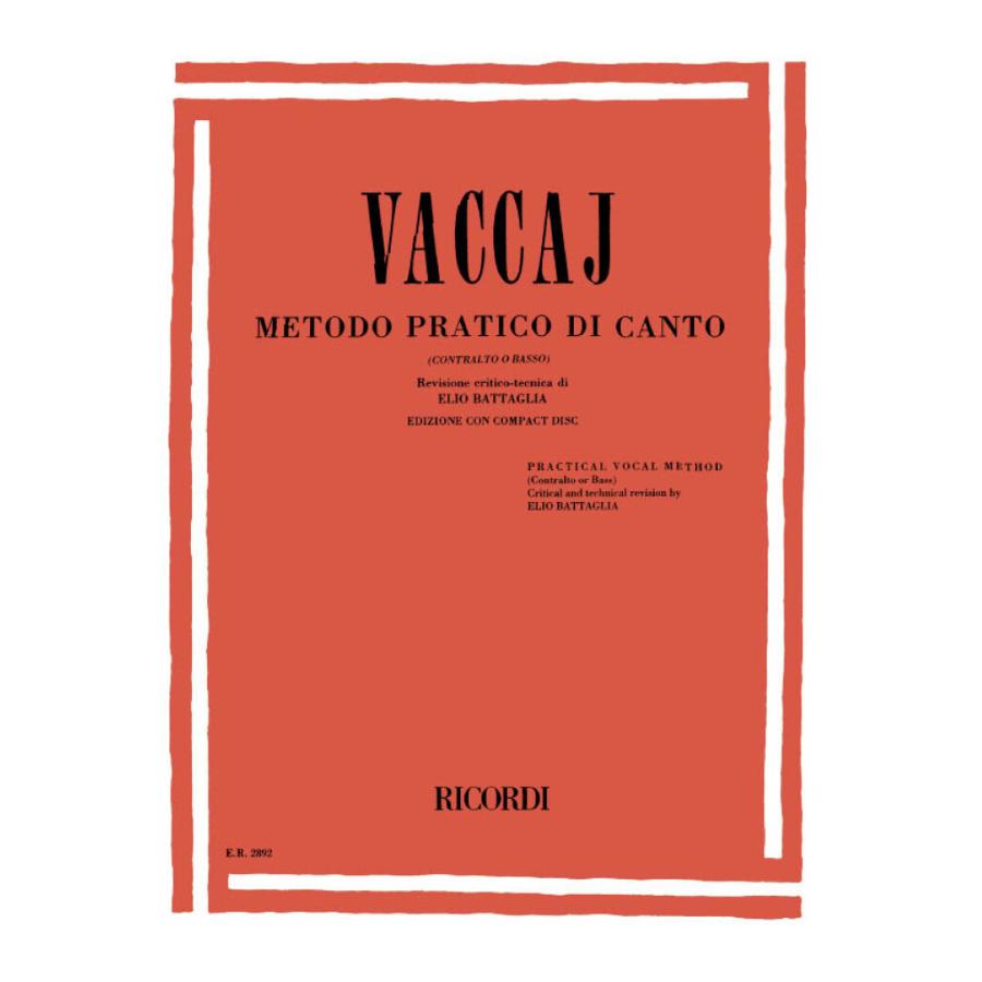 Nicola Vaccai Metodo Pratico di Canto