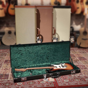 BOSTON DGC-ST-CR astuccio chitarra elettrica rettangolare tolex blonde