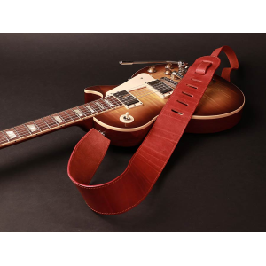 Tracolla Gaucho Chitarra Pelle Europea Colore Rosso Gst-952-Rd
