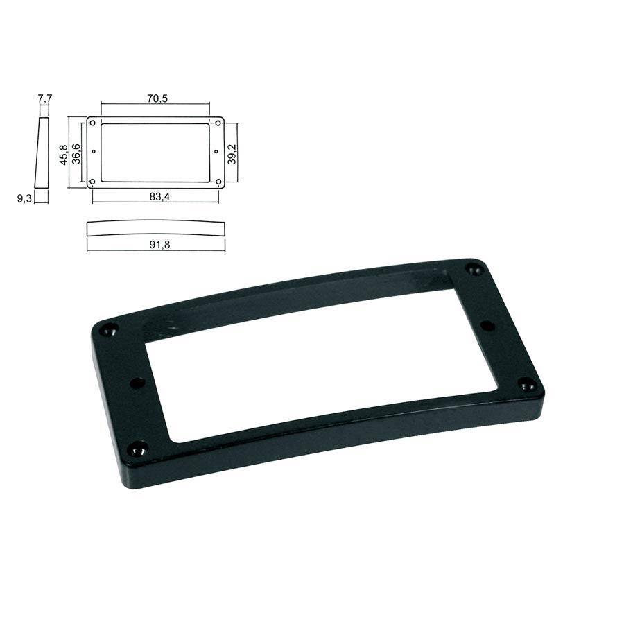 BOSTON HPR-08-TBK mascherina copripickup humbucker hpr-08-tbk boston hpr-08-tbk