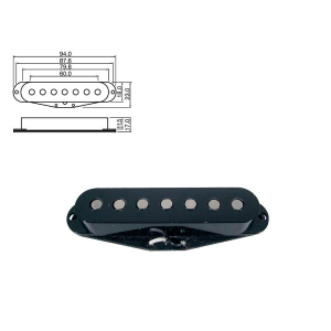 BOSTON PU-19-BK pickup