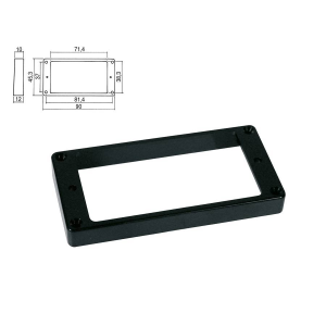 BOSTON HPF-08-TBK mascherina copripickup humbucker boston hpf-08-tbk