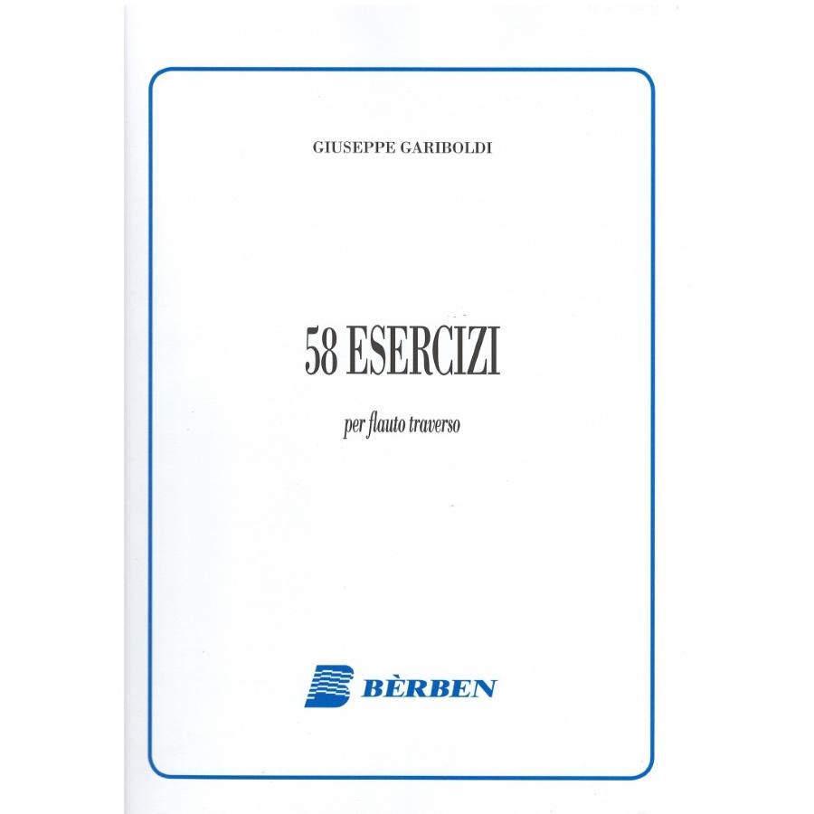GARIBOLDI Esercizi 58 Studi Flauto Berben