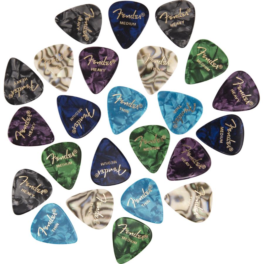 FENDER plettro 351 shape premium multi-color