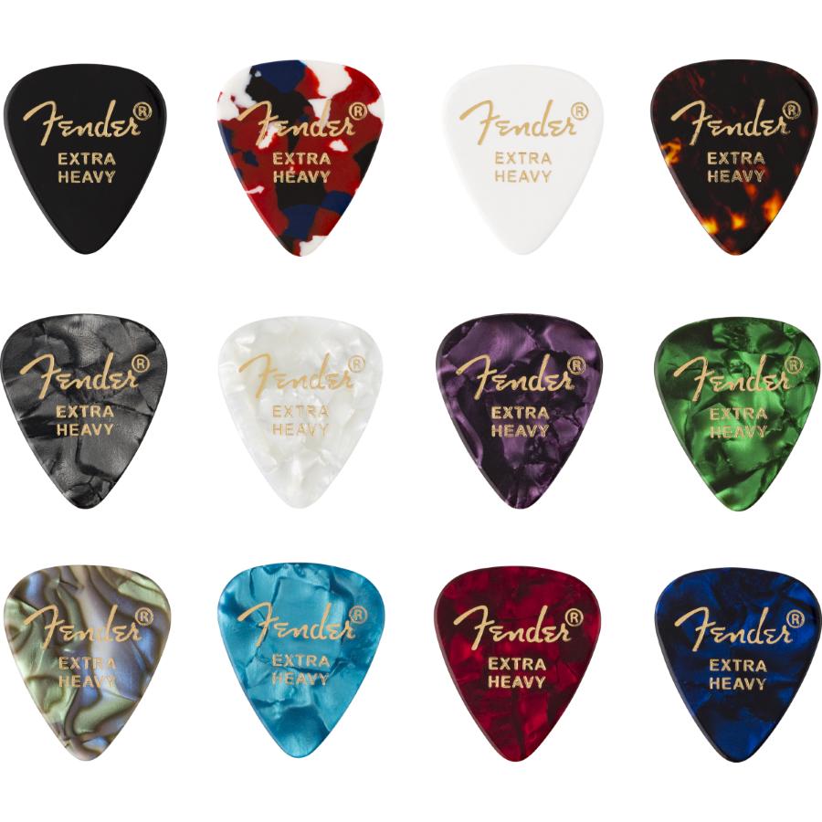 plettro fender 351 shape celluloid medley