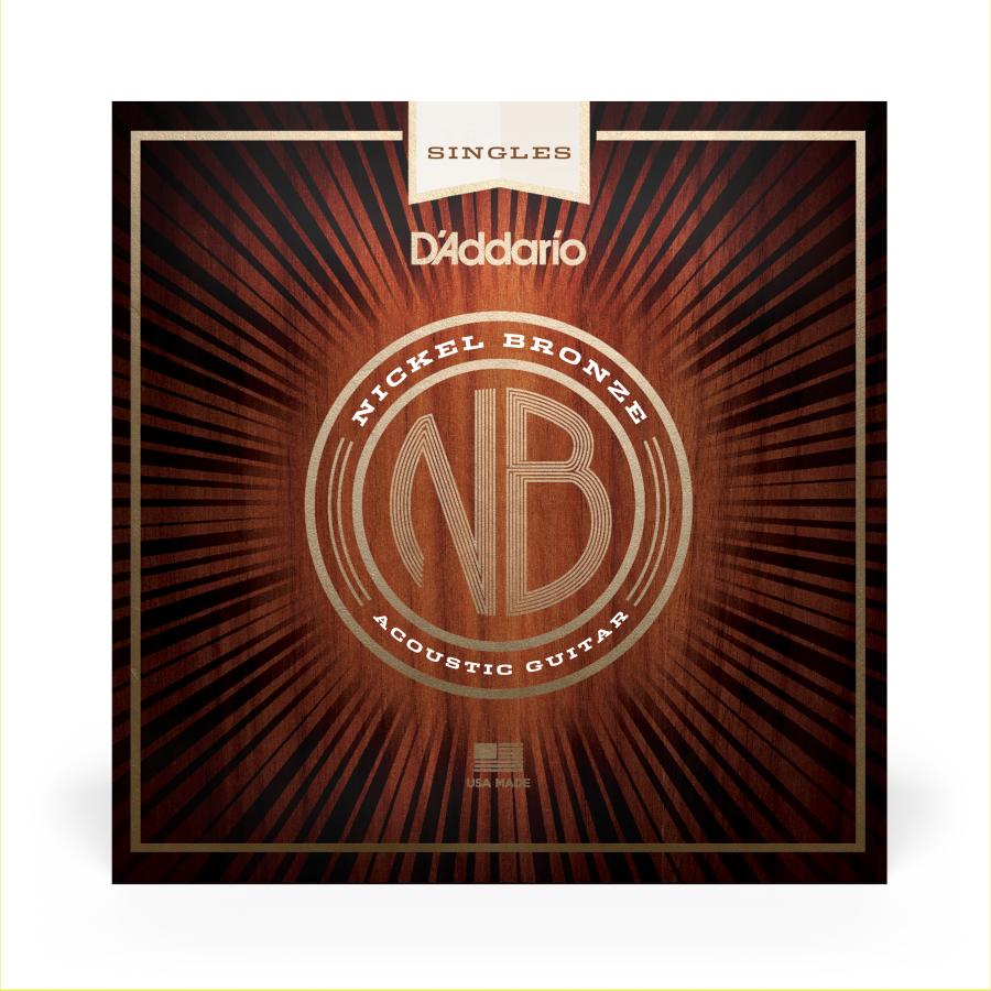 D'Addario NB047 047 nickel bronze wound ricambio corda