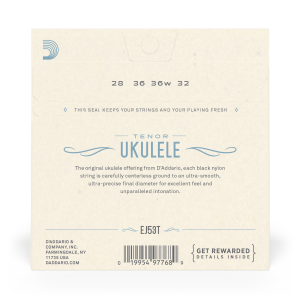 D'Addario EJ53T ukulele tenor pro-arté