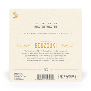 D'Addario EJ97 corde bouzouki