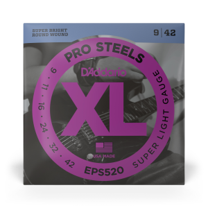 D'Addario EPS520 009/042 prosteels super light