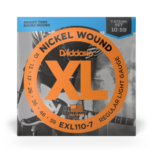 D'Addario EXL110-7 010/059 nickel wound