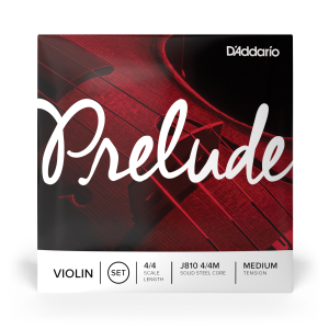 D'Addario Prelude Violin 4/4 Medium J810 4/4M