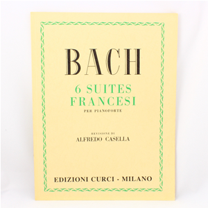 Johann Sebastian Bach 6 Suites Francesi Bwv 812 - 817