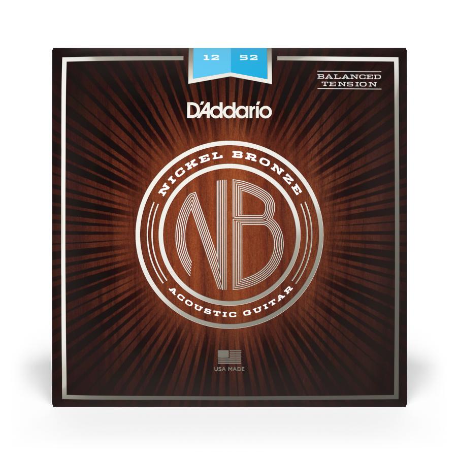 D'Addario NB1252BT 012/052 light nickel bronze